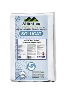 Добриво Солюкат™ Плюс 0-40-28+0,4MgO+1S+2B 25кг Atlantica