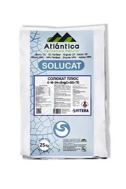 Добриво Солюкат™ Плюс 0-16-34+2MgO+5S+МЕ 25кг Atlantica